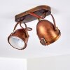 Butikon Ceiling Light rust-coloured, 2-light sources