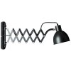 Brilliant Sandra Wall Light black, 1-light source