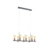 Eglo ADRI Pendant Light grey, 8-light sources