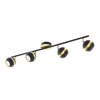 Eglo NOCITO ceiling spotlight LED gold, black, 4-light sources