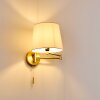 NEUVILLE Wall Light brass, 1-light source