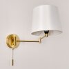 NEUVILLE Wall Light brass, 1-light source