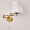 NEUVILLE Wall Light brass, 1-light source