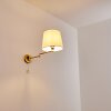 NEUVILLE Wall Light brass, 1-light source