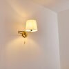 NEUVILLE Wall Light brass, 1-light source