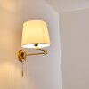 NEUVILLE Wall Light brass, 1-light source