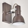 Danikon Wall Light brown, chrome, 1-light source