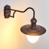 Lucide Aruba outdoor wall light brown, rust-coloured, 1-light source