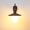 Lucide Aruba outdoor wall light brown, rust-coloured, 1-light source
