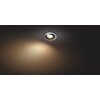 Philips HUE AMBIANCE WHITE & COLOR CENTURA Recessed spotlight, extension silver, 1-light source, Colour changer