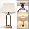 LOGUMKOLSTER Table Lamp brown, black, 1-light source