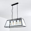 NITTORP Pendant Light black, 4-light sources
