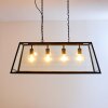 NITTORP Pendant Light black, 4-light sources