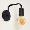 Valocolla Wall Light black, 1-light source