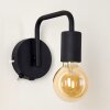 Valocolla Wall Light black, 1-light source