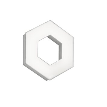 Wall Light Trio Leuchten SOLITAIR LED white, 1-light source, Colour changer