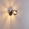RIETI Wall Light black, 1-light source