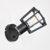 RIETI Wall Light black, 1-light source