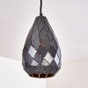 Wallis Pendant Light anthracite, rust-coloured, 1-light source