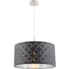 Globo KIDAL pendant light matt nickel, 1-light source
