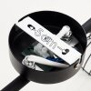 BOLDERSLEV Ceiling Light chrome, black, 4-light sources