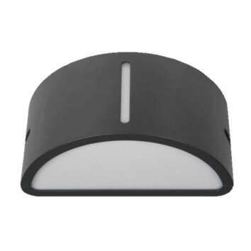 Lutec BONN outdoor wall light anthracite, 1-light source