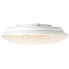 Brilliant LUCIAN Ceiling Light LED white, 1-light source, Remote control, Colour changer