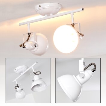 TINA ceiling light white, 2-light sources