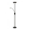 Lucide CHAMPION floor lamp LED black, 2-light sources