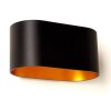 Wall Light Dapp black-gold, 1-light source