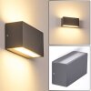 DULUTH Outdoor Wall Light LED anthracite, 1-light source