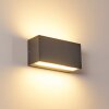 DULUTH Outdoor Wall Light LED anthracite, 1-light source