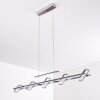GRAVENDAL Pendant Light LED chrome, 5-light sources