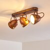 Butikon Ceiling Light rust-coloured, 3-light sources