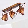 Butikon Ceiling Light rust-coloured, 3-light sources