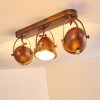 Butikon Ceiling Light rust-coloured, 3-light sources