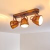 Butikon Ceiling Light rust-coloured, 3-light sources