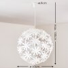 CHIMORE Pendant Light white, 1-light source