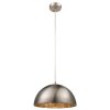 Globo hanging light matt nickel, 1-light source