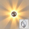 MEZIA wall light silver, 1-light source