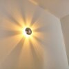 MEZIA wall light silver, 1-light source