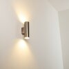 BRACHY Outdoor Wall Light LED stainless steel, 2-light sources