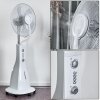 RETHYMNO standing fan chrome, silver, white