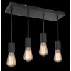 Globo DORBA Ceiling Light black, 4-light sources