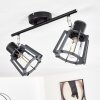 RIETI Ceiling Light black, 2-light sources