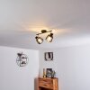 RIETI Ceiling Light black, 2-light sources