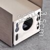 Abilene outdoor socket Stainless steel color, grey