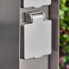 Abilene outdoor socket Stainless steel color, grey