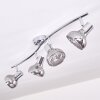 ESBERG Ceiling light chrome, 4-light sources