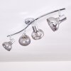ESBERG Ceiling light chrome, 4-light sources